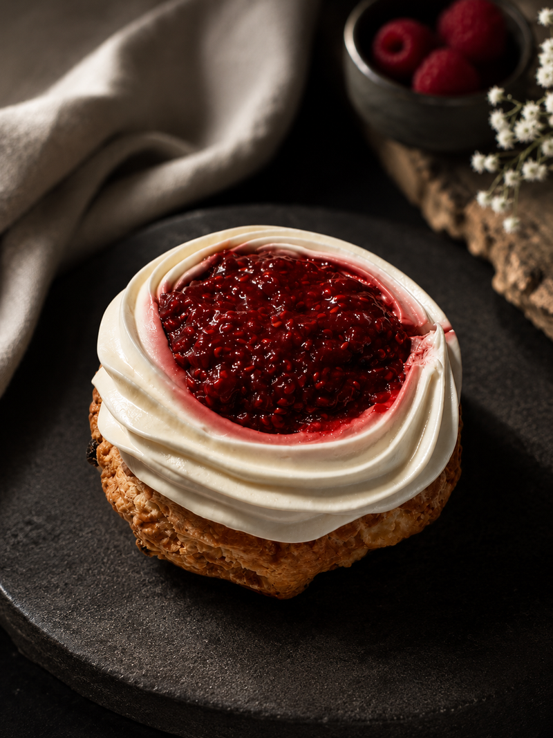 Handgemaakte scones met jam en clotted cream