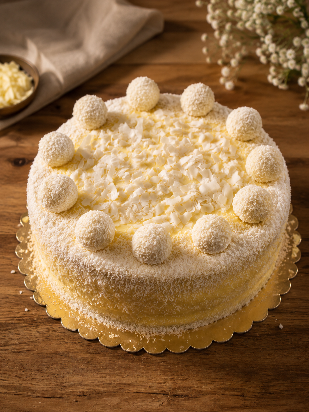 Coconut Vanilla Cake